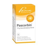 PASCOE PASCORBIN 7,5 g Ácido Ascórbico /50ml Inj.-Fl.