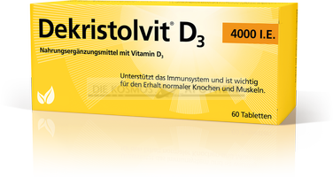 DEKRISTOLVIT D3 4.000 I.E. compresse